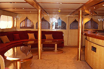 cassiopeia liveaboard saloon